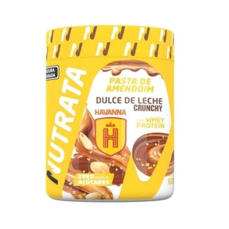 Whey Nutrata Pasta de Amendoim Dulche de Leche Crunchy Havanna 600g