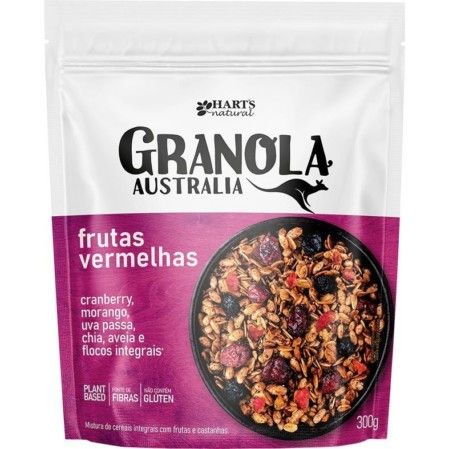 Granola Australia Harts Frutas Vermelhas 300g