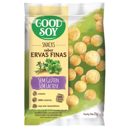 Snacks de Soja Goodsoy Ervas Finas 25g