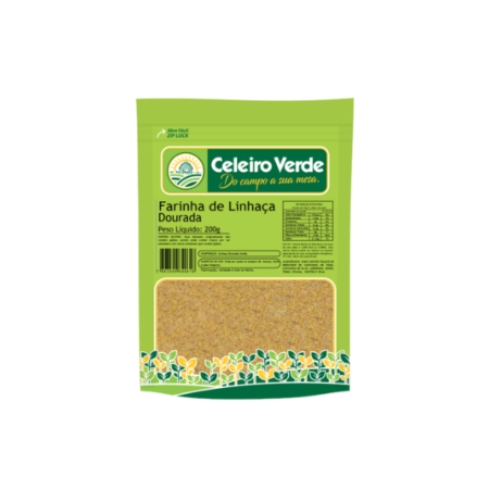 Farinha de Linhaça Celeiro Verde Dourada 200g
