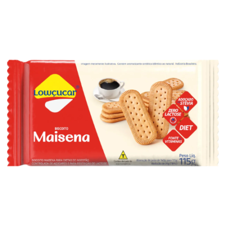 Maisena Zero Lowçucar 115g