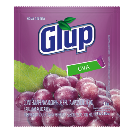 Refresco Glup Uva dp 15x15g