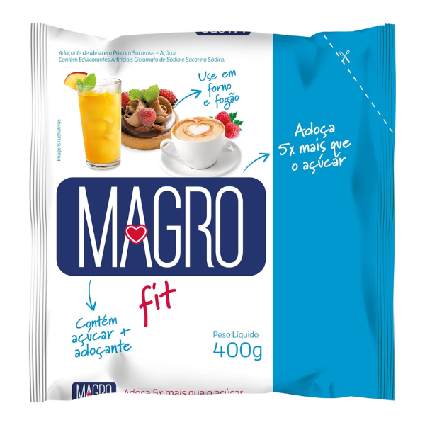 Açúcar Magro Light refil 400g