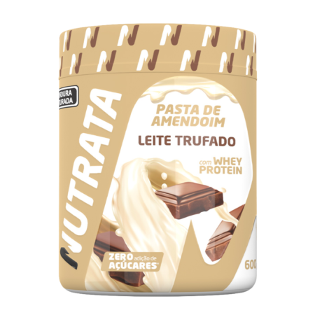 Pasta de Amendoim Nutrata Leite Trufado 600g