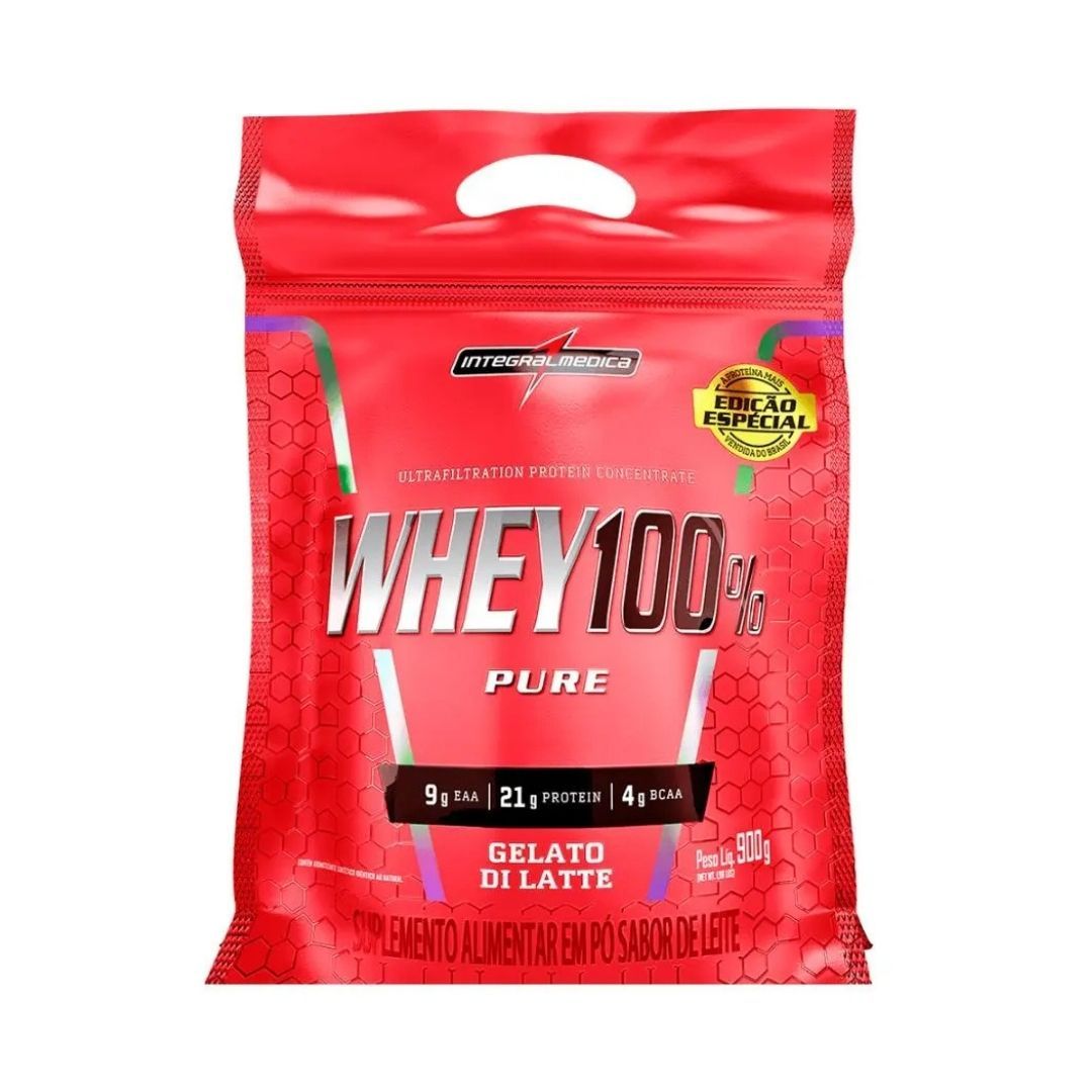 Whey Integralmedica 100% Pure Gelato Di Latte pouch 900g