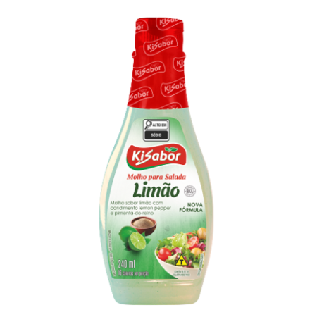 Molho para Salada Kisabor Limão 240ml