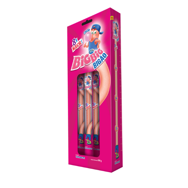 Chiclete Arcor Big Big Bigao Tutti Frutti 24x29g (10203)