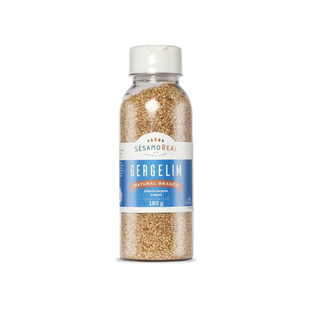 Gergelim Sesamo Real Natural Branco 180g