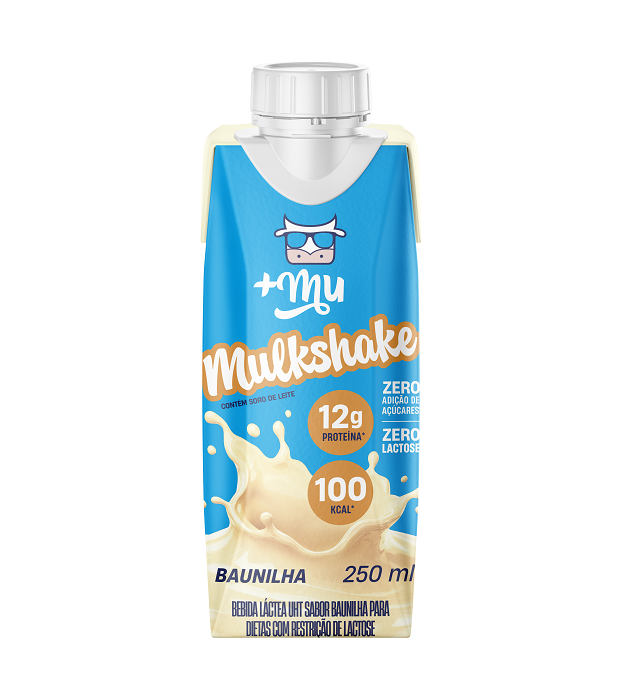 Bebida Láctea Pronta Mais Mu Baunilha 250ml