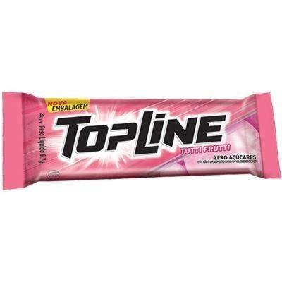 Chiclete Arcor Topline Tutti Frutti Zero DP 20x6,7g
