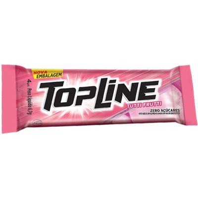 Chiclete Arcor Topline Tutti Frutti Zero DP 20x6,7g