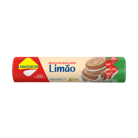 Biscoito Zero Lowçucar Limão 120g