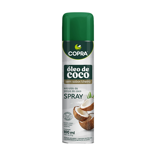 Óleo de coco Copra Sem Sabor Spray 100ml