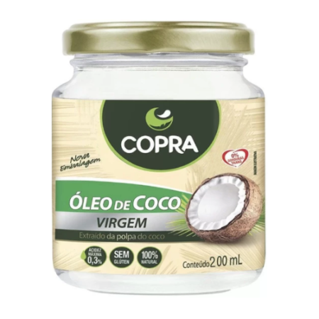 Óleo de Coco Copra Virgem 200ml