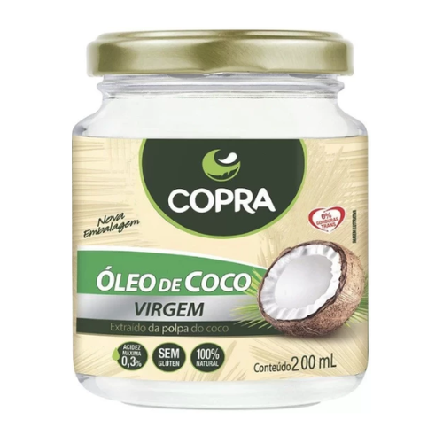 Óleo de Coco Copra Virgem 200ml