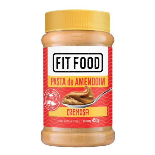 Pasta de Amendoim Fit Food Cremosa 450g