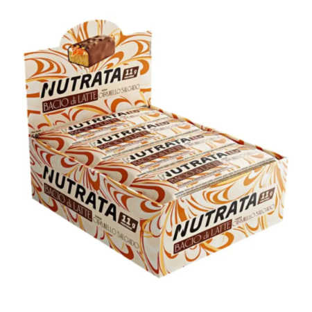 Barra Nutrata Bacio de Latte Caramelo Salgado dp 12x45g