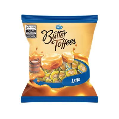 Bala Arcor Butter Toffes Leite 100g