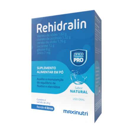 Rehidralin 04 Maxinutri Natural envelopes 28g