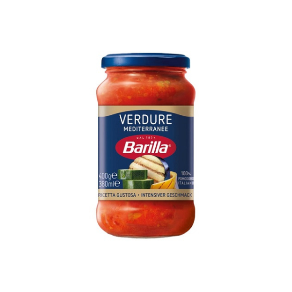 Molho Barilla Sugo Verdure Mediterrâneo 400g