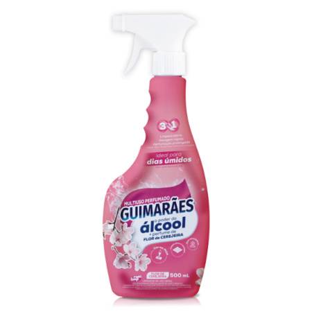 Multiuso Perfumado Guimarães Álcool Flor Cerejeira 500ml