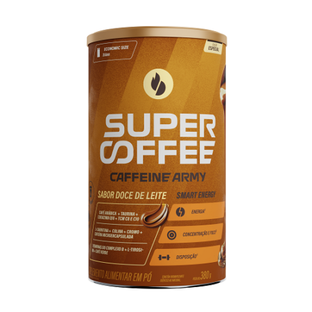 Supercoffee 3.0 Caffeine Army Doce de Leite 380g