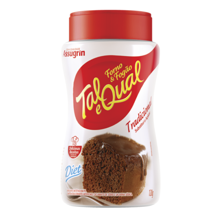Adoçante Diedético Tal e Qual em Pó 120g