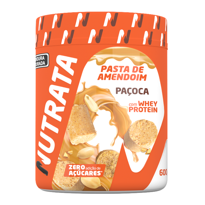 Pasta de Amendoim Nutrata Paçoca 600g