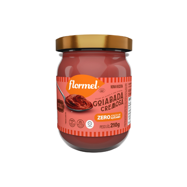 Goiabada Zero Flormel Cremosa 210g
