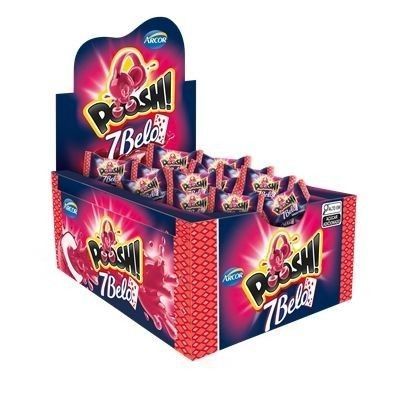 Chiclete Arcor Poosh 7 Belo 200g