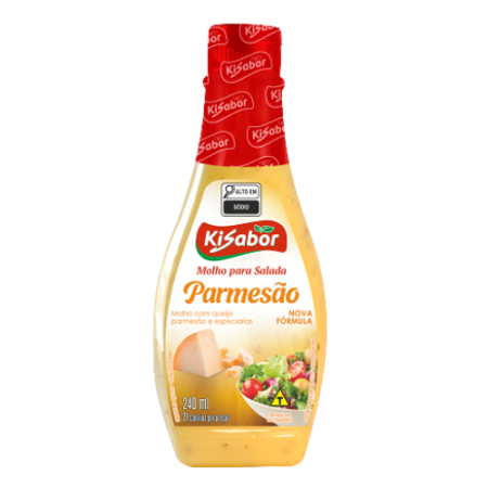 Molho para Salada Kisabor Parmesão 240ml