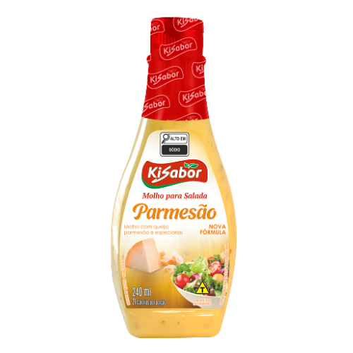Molho para Salada Kisabor Parmesão 240ml