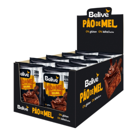 Pão de Mel Belive dp 10x45g