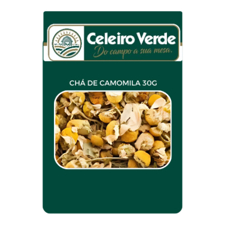 Chá Celeiro Verde Camomila Pouch 30g