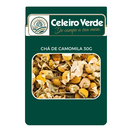 Chá Celeiro Verde Camomila Pouch 30g