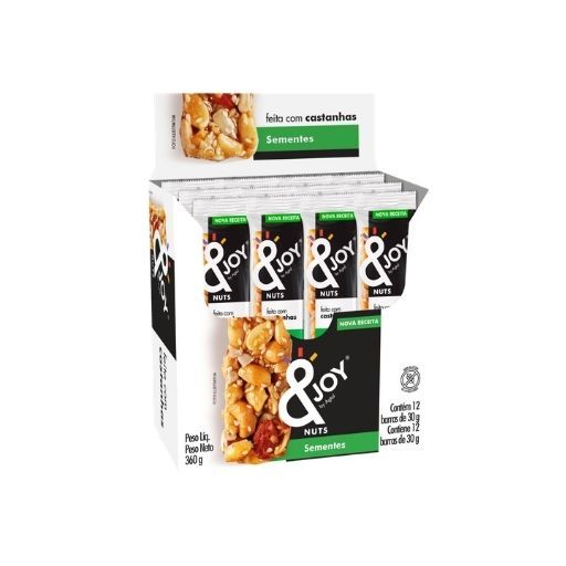 Joy Nuts Enova Sementes dp 12x30g