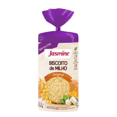 Biscoito de Milho sem Glúten Jasmine 130g