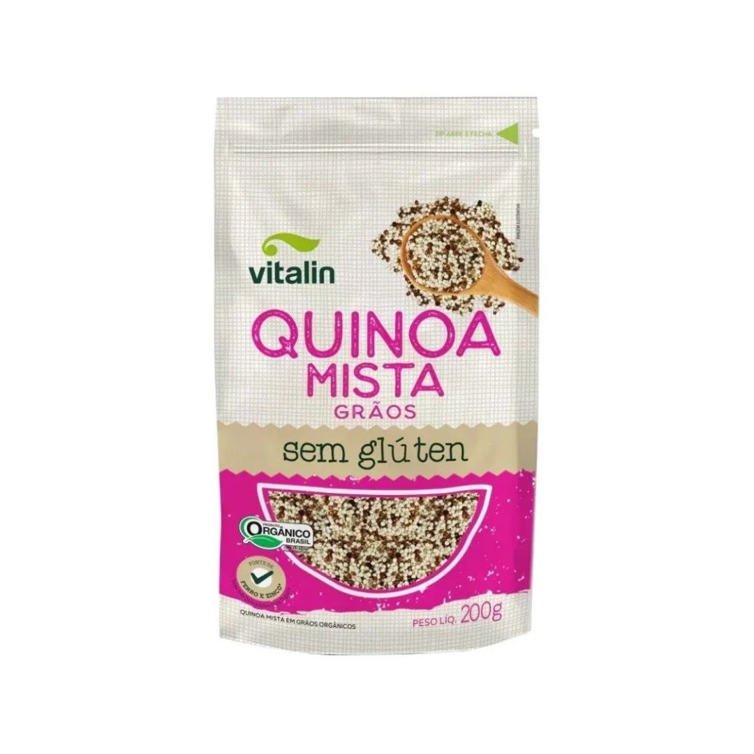 Quinoa Vitalin Mista Grãos Orgânico 200g
