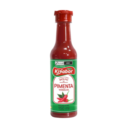 Molho Kisabor Pimenta Vermelha 150ml