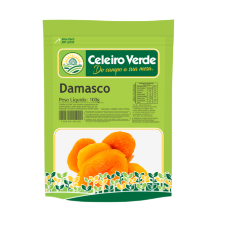 Damasco Celeiro Verde Pouch 100g