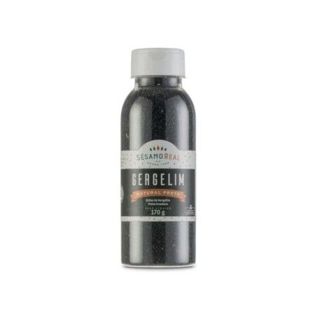 Gergelim Sesamo Real Natural Preto 170g