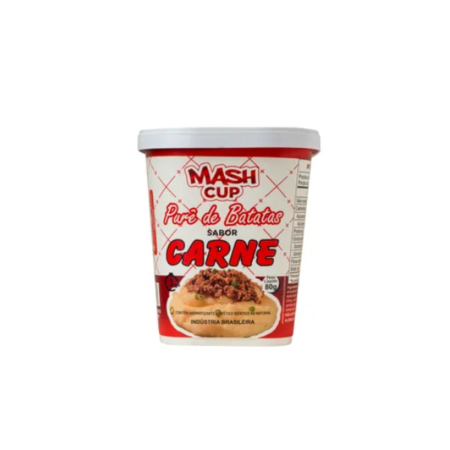 Pure de Batata MashCup Instantâneo Carne 80g