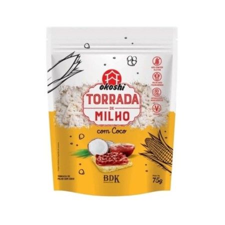 Torrada Okoshi Milho com Coco 75g