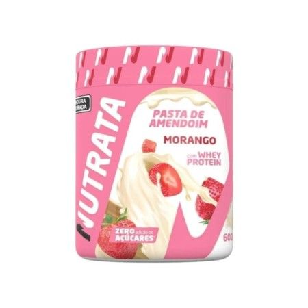 Whey Nutrata Pasta de Amendoim Morango 600g