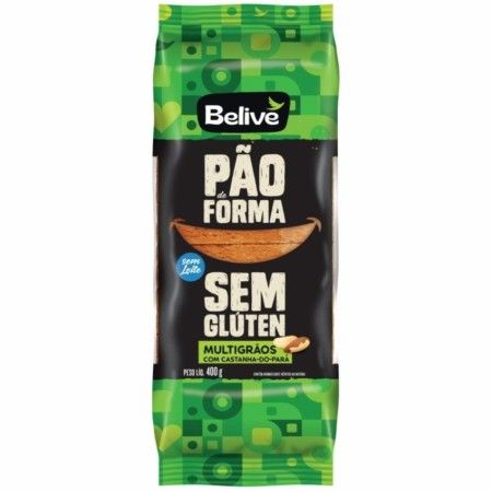 Pão de Forma Belive Multigrãos 400g