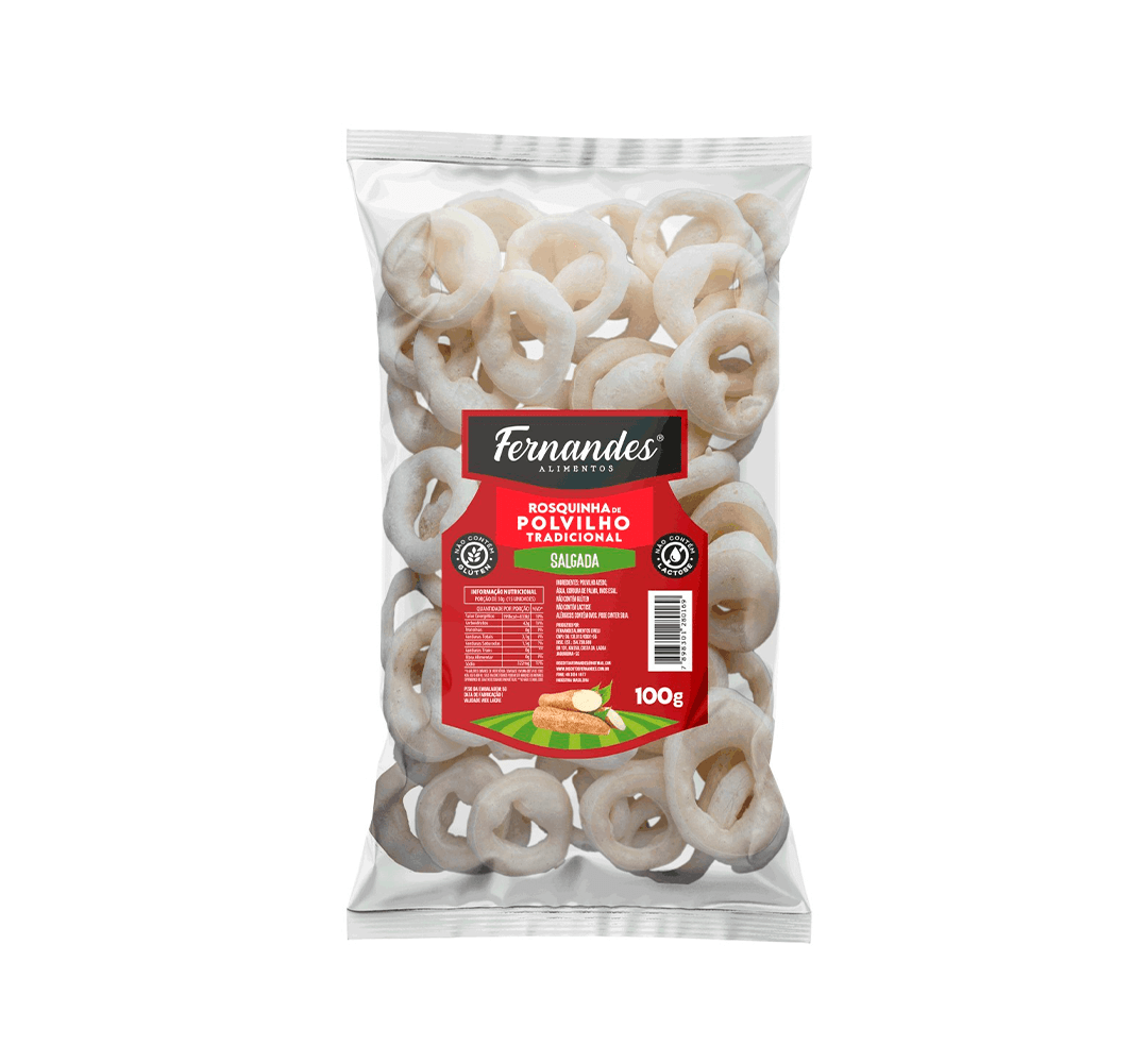 Rosquinha Fernandes Polvilho Salgada 100g