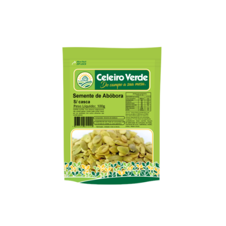 Semente de Abóbora Celeiro Verde 100g