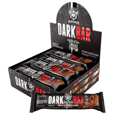 Barra Dark Bar Darkness Chocolate Amargo com Catsanhas dp 8x90g