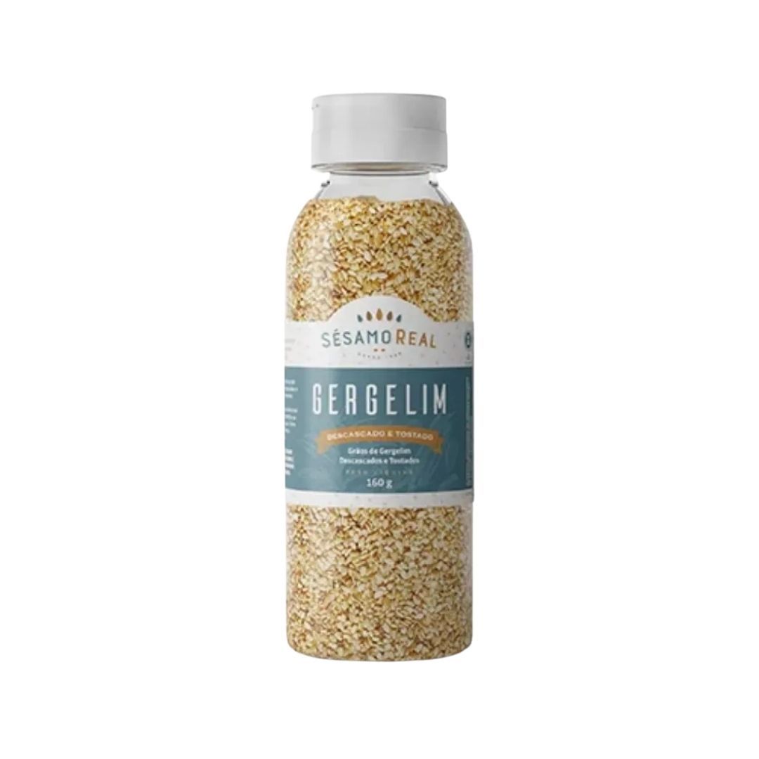 Gergelim Sesamo Real Descascado Tostado 160g