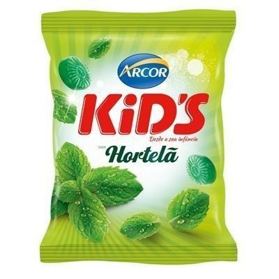 Bala Arcor Kids Hortelã 100g